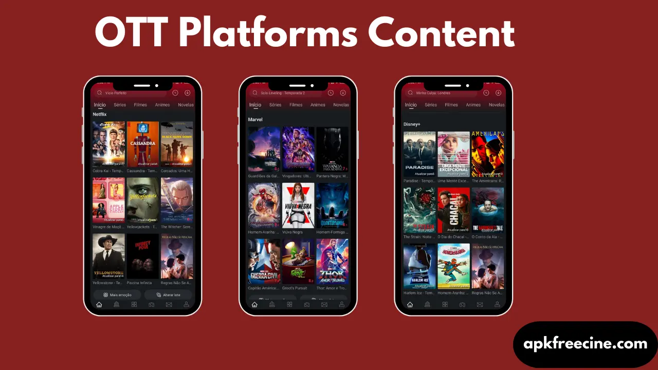 OTT Platforms Content