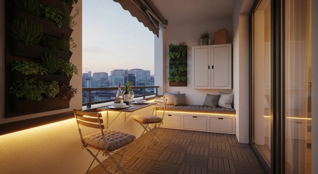 Small Space Smart Balcony