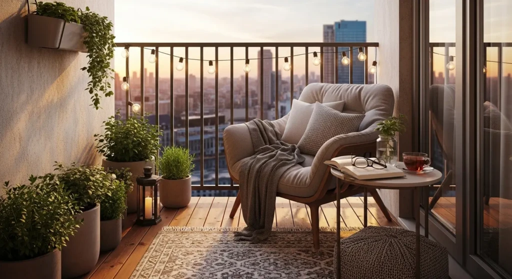 Balcony Reading Corner