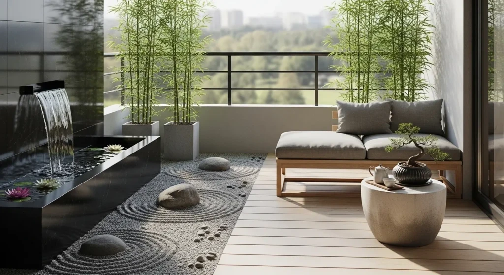 Zen Inspired Balcony