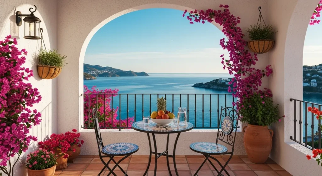 Mediterranean Style Balcony