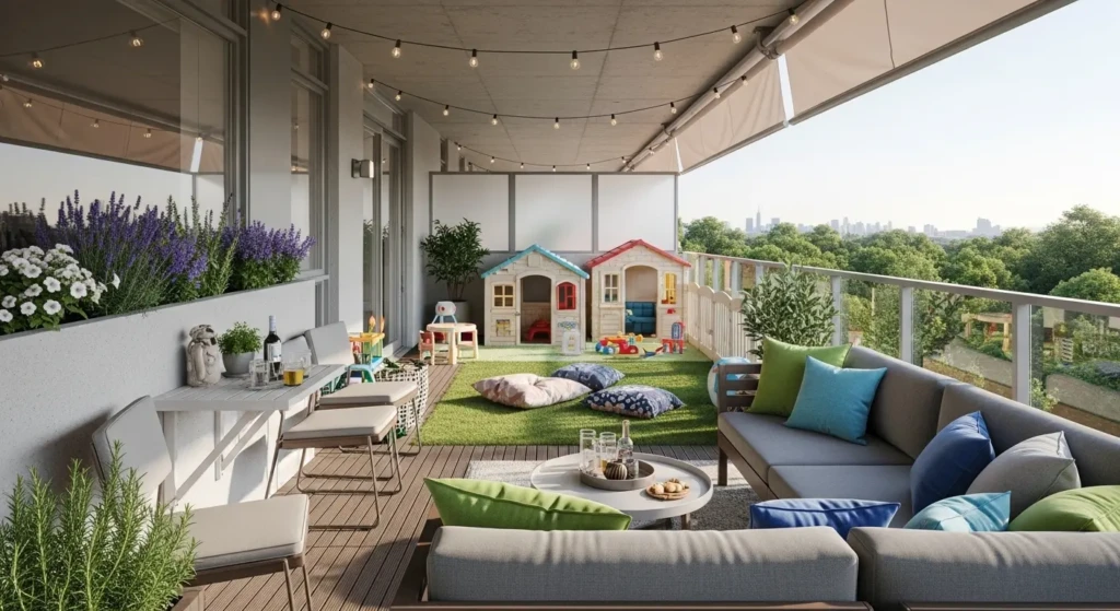 Family Friendly Balcony