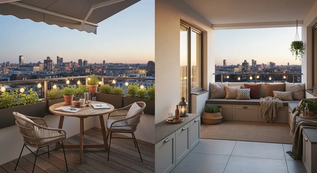 Multi-Purpose Balcony Space