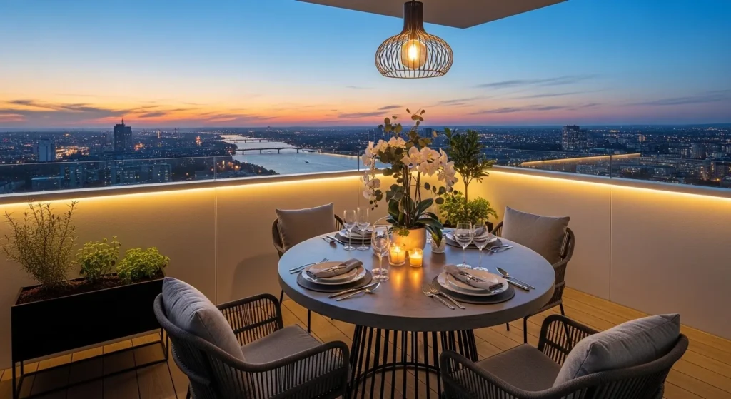 Balcony Dining Area