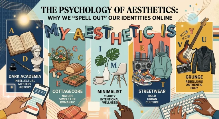 The Psychology of Aesthetics: Why We "Spell Out" Our Identities Online